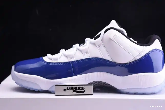 Rep Husky Concord Air Jordan Retro White AH7860-100 Low 11 0615